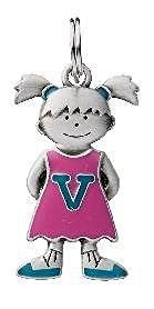 Ganz Initial Kid's Tag - Girls - V - DimpzBazaar.com