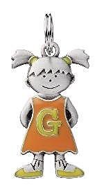 Ganz Initial Kid's Tag - Girl - G - DimpzBazaar.com