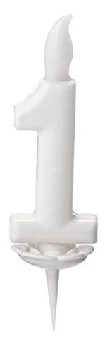 Ganz Ganz Happy Birthday Candle Blow On / OFF Age 1 - DimpzBazaar.com