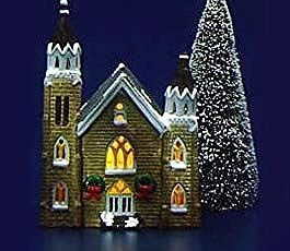 Department 56 Department 56 Trinity Church 1986 Snow Village Retired - DimpzBazaar.com