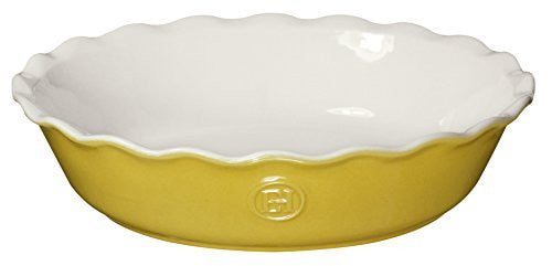 Emile Henry Emile Henry HR Modern Classics Pie Dish, 9", White - DimpzBazaar.com