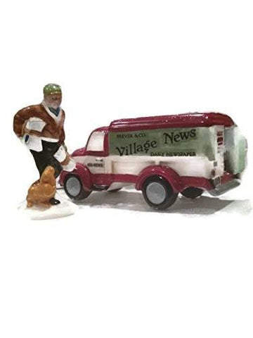 Department 56 Dept 56 Original Snow Village **Village News Delivery** 54593 by Original Snow Village - DimpzBazaar.com