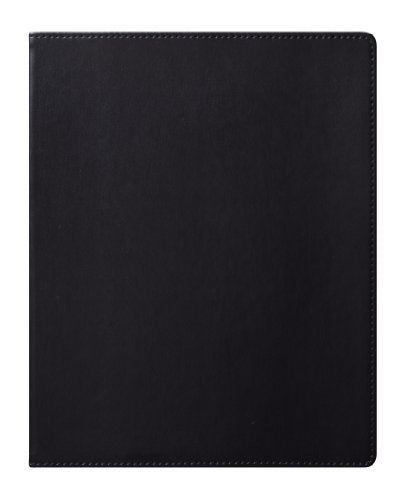 Eccolo World Traveler Eccolo World Traveler Simply Black Lined Journal, 8 x 10-Inch - DimpzBazaar.com