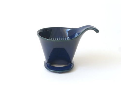Bee House Bee House Ceramic Coffee Dripper - Large - Drip Cone Brewer (Jeans Blue) - DimpzBazaar.com