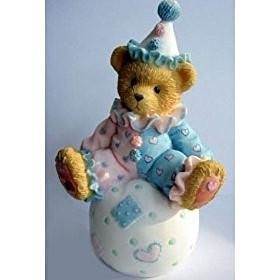 Cherished Teddies Cherished Teddies WALLY, Clown on Ball Figurine, 103934 - DimpzBazaar.com