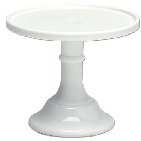 Mosser Glass Milk White 6" Glass Cake Stand - By Mosser Glass - DimpzBazaar.com
