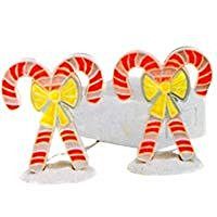 Department 56 Candy Canes: Brite Lites Lighted Village Accessory - DimpzBazaar.com