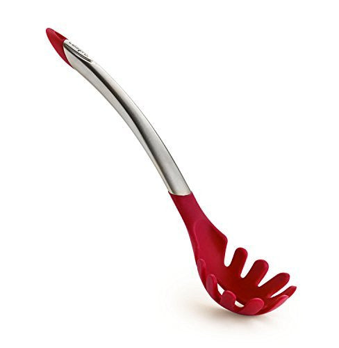 Cuisipro Cuisipro Silicone Spaghetti Server, 12.25-Inch, Red, Red - DimpzBazaar.com