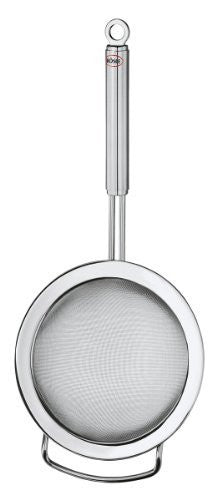 Rosle Rosle Dexas Rosle Fine-Mesh Kitchen Strainer with Round Handle 95264 , 7.9, Steel - DimpzBazaar.com