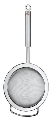 Rosle Rosle Dexas Rosle Fine-Mesh Kitchen Strainer with Round Handle 95264 , 7.9, Steel - DimpzBazaar.com