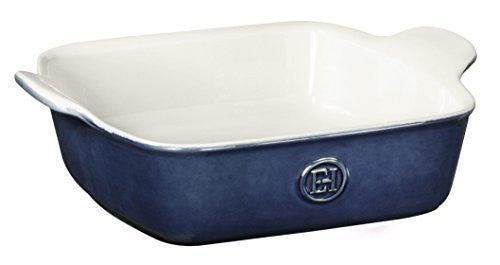 Emile Henry Emile Henry HR Modern Classics Square Baking Dish, 9 x 9", White - DimpzBazaar.com