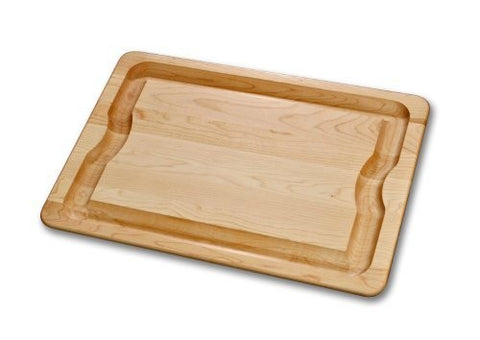 J.K. Adams J.K. Adams 16-Inch-by-12-Inch Sugar Maple Wood Barbeque Carving Board - DimpzBazaar.com