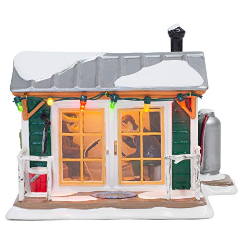 Department 56 Department 56 Original Snow Village Home Sleet Home Fish Shack Lighted Building, 3.98-inch Height - DimpzBazaar.com