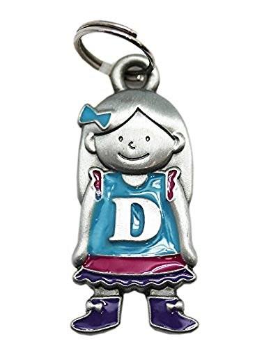 Ganz Initial Kid's Tag - Girl - D by Ganz - DimpzBazaar.com