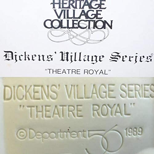 Department 56 Department 56 Heritage Village Collection Dickens' Village Series "Theatre Royal" - DimpzBazaar.com