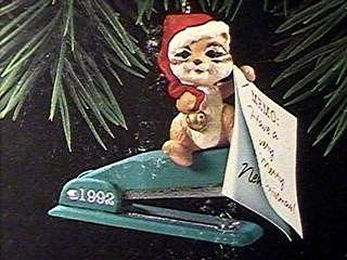 Hallmark Hallmark Keepsake Ornament - Holiday Memo 1992 - DimpzBazaar.com