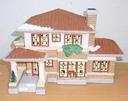 Department 56 Dept 56 Original Snow Village Prairie House F L Wright - DimpzBazaar.com