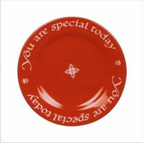 Waechtersbach Waechtersbach 7795 Plate You Are Special Today Red Gift Plate - DimpzBazaar.com