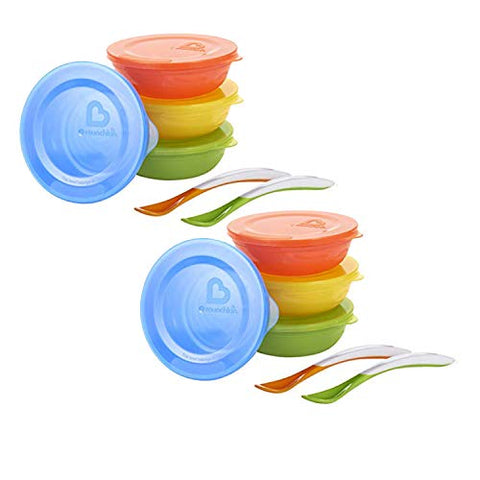 Munchkin Munchkin Love-a-Bowls 10 Piece Feeding Set - DimpzBazaar.com