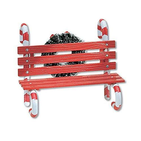 Department 56 Department 56 Village Candy Cane Bench - DimpzBazaar.com