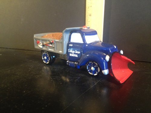Department 56 DEPARTMENT 56 SNOW VILLAGE VILLAGE SERVICE VEHICLE- SNOW PLOW 54959 - DimpzBazaar.com