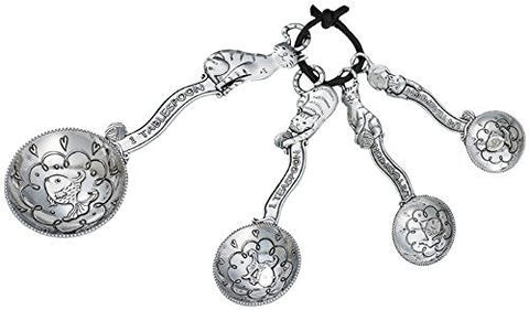 Ganz Ganz 4-Piece Measuring Spoons Set, Cat - DimpzBazaar.com