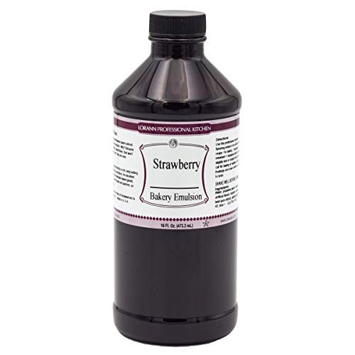 LorAnn LorAnn Strawberry Bakery Emulsion, 16 ounce bottle - DimpzBazaar.com