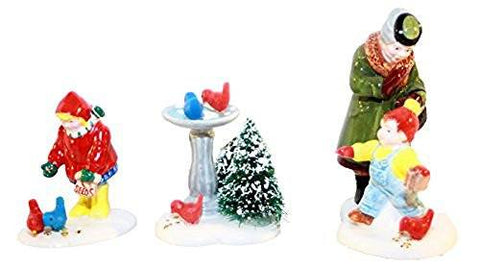 Department 56 Dept 56 Original Snow Village Feeding the Birds 5473-9 - DimpzBazaar.com