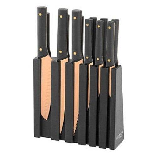 Hampton Forge Hampton Forge CL192 Titanium Plated Block Set, 13 pc - DimpzBazaar.com