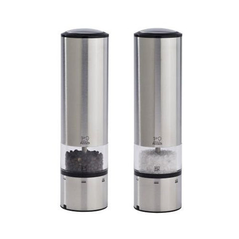 Peugeot Peugeot Elis Sense Duo Electric Pepper and Salt Mill with Alpha Tray - DimpzBazaar.com