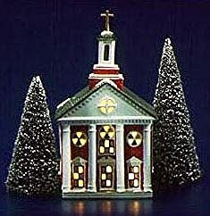 Department 56 Dept 56 Original Snow Village Colonial Church 5119-5 - DimpzBazaar.com