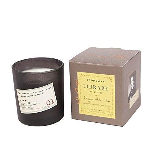 Paddywax Paddywax Library Boxed Glass Candle Collection - DimpzBazaar.com