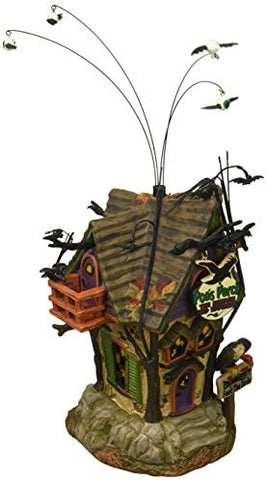 Department 56 Department 56 Halloween Villages Poe's Perch Aviary Lit House (4056704) - DimpzBazaar.com