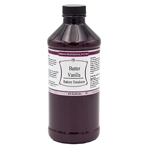 LorAnn LorAnn Butter Vanilla Bakery Emulsion, 16 ounce bottle - DimpzBazaar.com