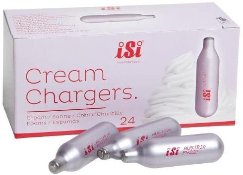 iSi North America iSi North America N2O Cream Chargers, 24-Pack - DimpzBazaar.com