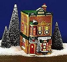 Department 56 Original Department 56 Snow Village The Christmas Shop - DimpzBazaar.com