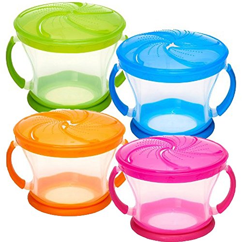 Munchkin Munchkin Snack Catcher, 9 Ounce, 4-Count - DimpzBazaar.com