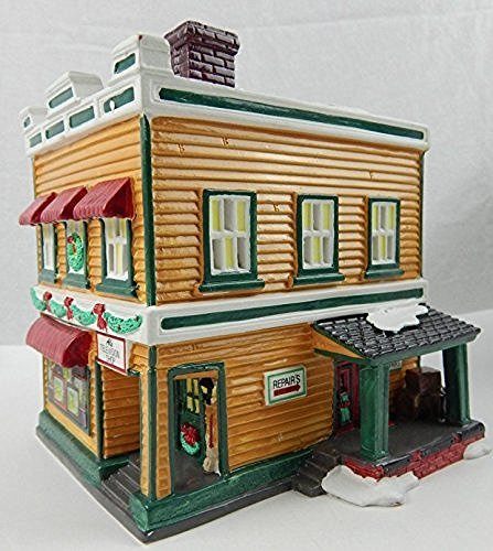 Department 56 Department 56 Original Snow Village Al's TV Shop - DimpzBazaar.com