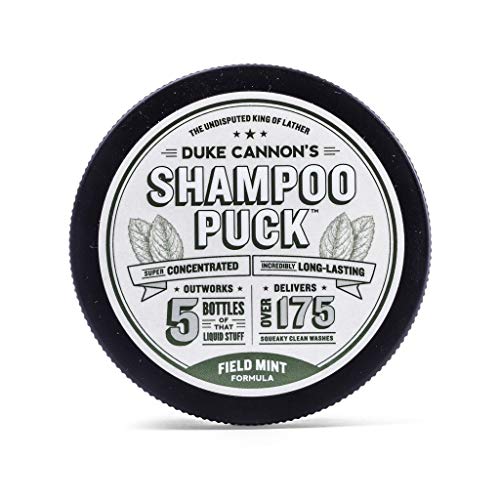 Duke Cannon Duke Cannon Supply Co. Mens Shampoo Puck, 4.5 oz. - Field Mint | Sulfate-free - DimpzBazaar.com