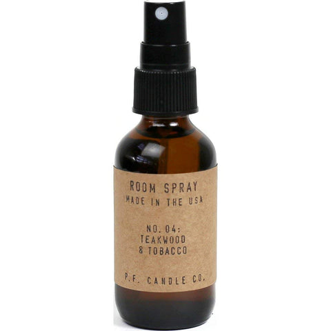 P.F. Candle Co. P.F. Candle Co. - No. 04: Teakwood & Tobacco Room Spray - DimpzBazaar.com