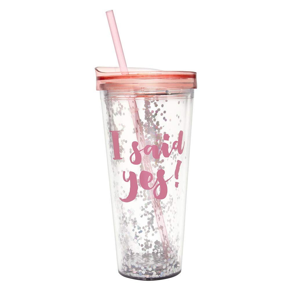 Slant Collections Slant Collections Women's I Said Yes Tumbler - DimpzBazaar.com