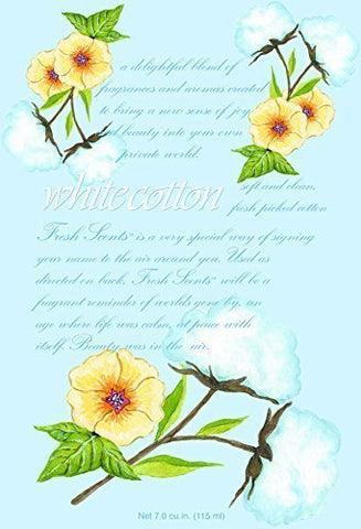 Fresh Scents Fresh Scents Scented Sachets - White Cotton, Lot of 6 by Fresh Scents - DimpzBazaar.com