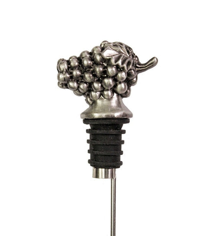 Spectrum Grapes Wine Aerator Pourer Premium Aerating Pourer Food Grade silicone stopper - DimpzBazaar.com