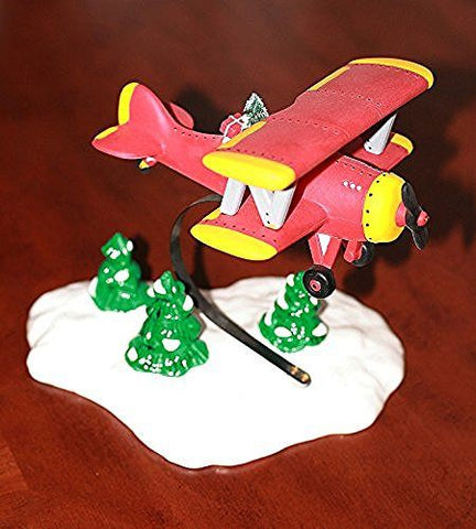 Department 56 SPIRIT OF THE SNOW VILLAGE AIRPLANE #5440-2 Department 56 SNOW VILLAGE (6 Inches Tall) - DimpzBazaar.com