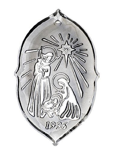 Waterford Waterford Songs of Christmas Ornament - 1996 Silent Night - DimpzBazaar.com