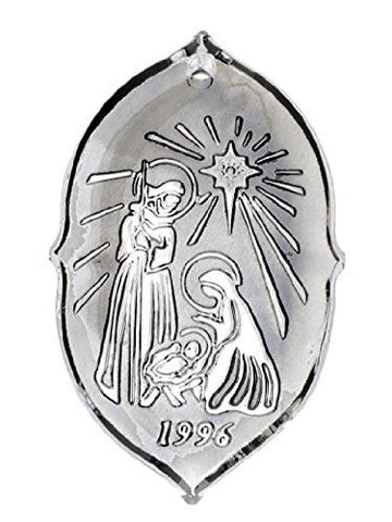 Waterford Waterford Songs of Christmas Ornament - 1996 Silent Night - DimpzBazaar.com
