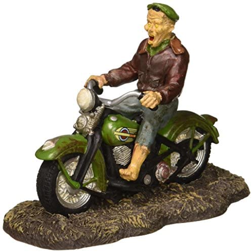 Department 56 Department 56 Snow Village Halloween Ghost Rider on the Road Accessory, 3.31 inch - DimpzBazaar.com