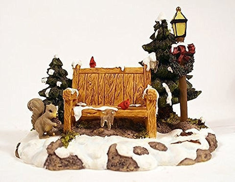 Department 56 Department 56 Village Mill Creek Park Bench 52654 - DimpzBazaar.com