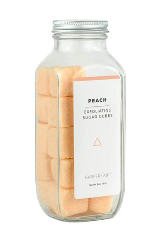 Harper + Ari Harper + Ari Peach Exfoliating Sugar Cubes 16oz - DimpzBazaar.com