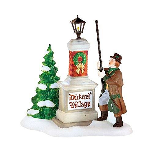 Department 56 "Ye Olde Lamplighter" Dickens Village Sign - DimpzBazaar.com